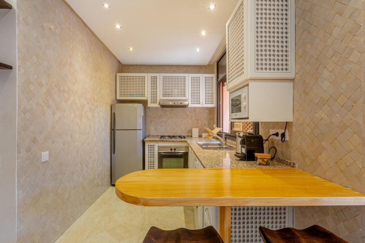Le Palmier - Appartement Authentique A Gueliz Marrakesh Exterior foto