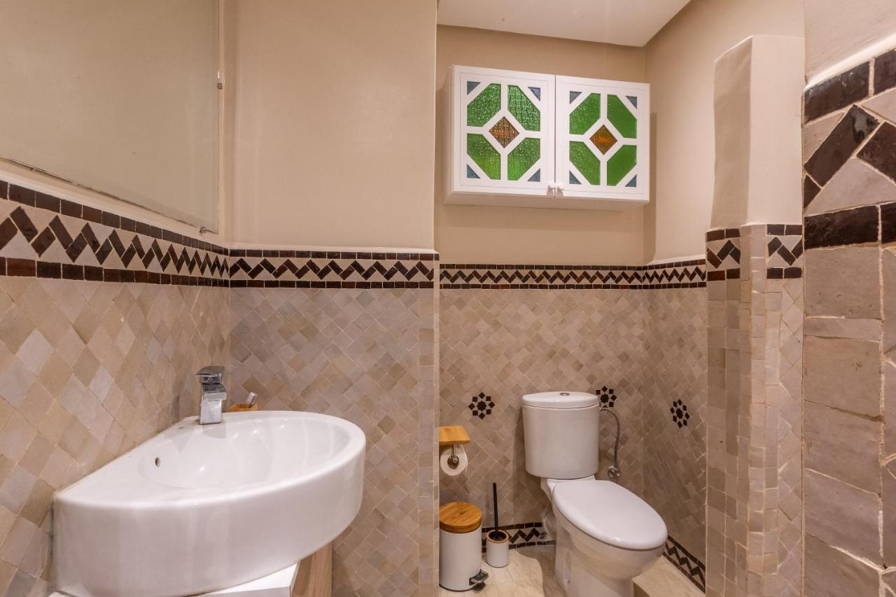 Le Palmier - Appartement Authentique A Gueliz Marrakesh Exterior foto